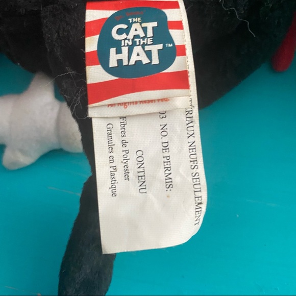 🎈4 for $40🎈NWT Universal Studios Dr. Seuss Plush Doll The Cat In The Hat - Picture 12 of 15